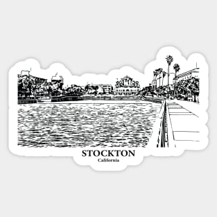 Stockton - California Sticker